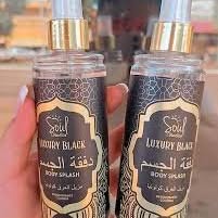 🌹 Body Splash Luxury Black Soul 200ml – Elegância, Mistério e Sedução Feminina 💎✨