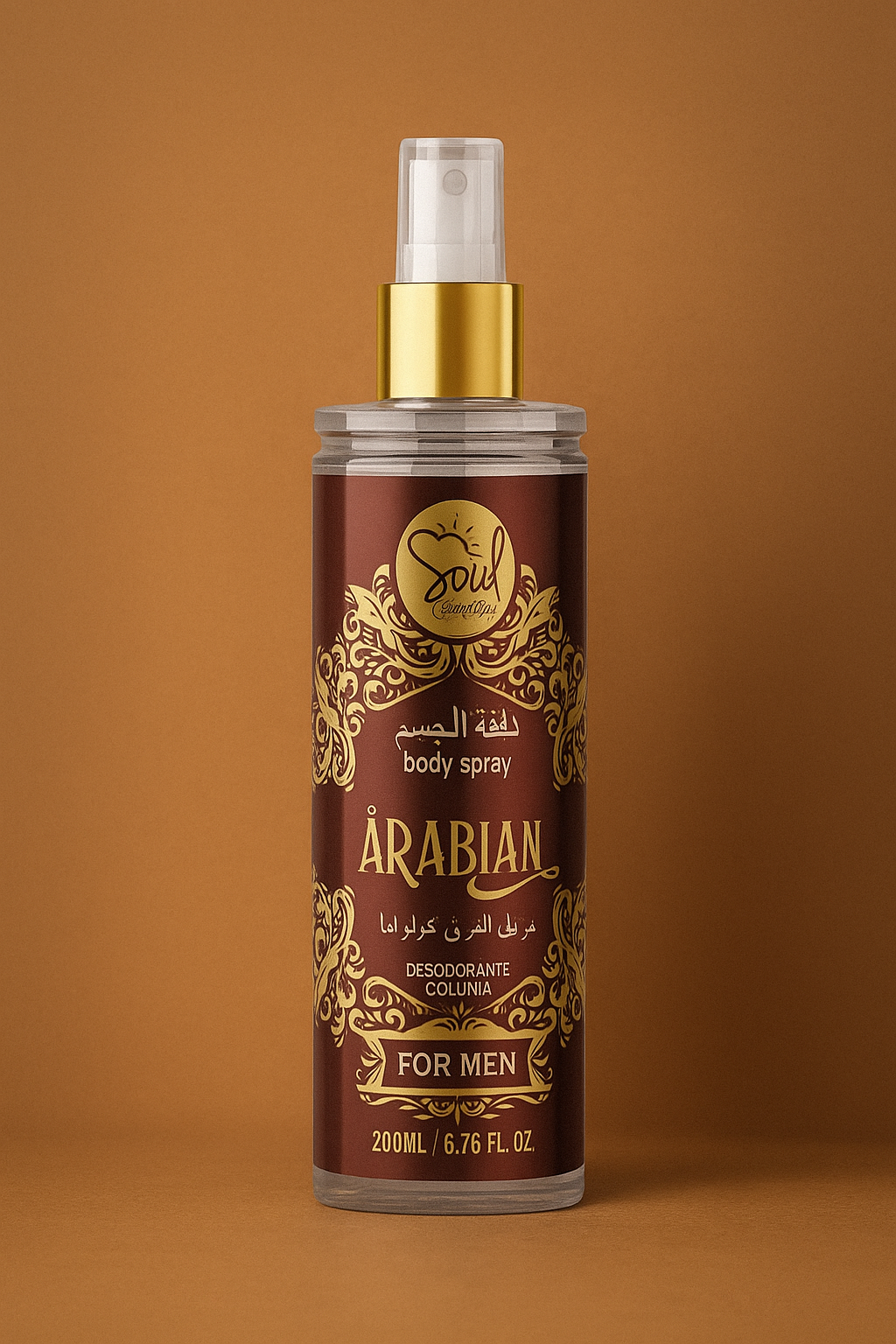 Body Splash Arabian For Men 200ml — Soul Cosméticos