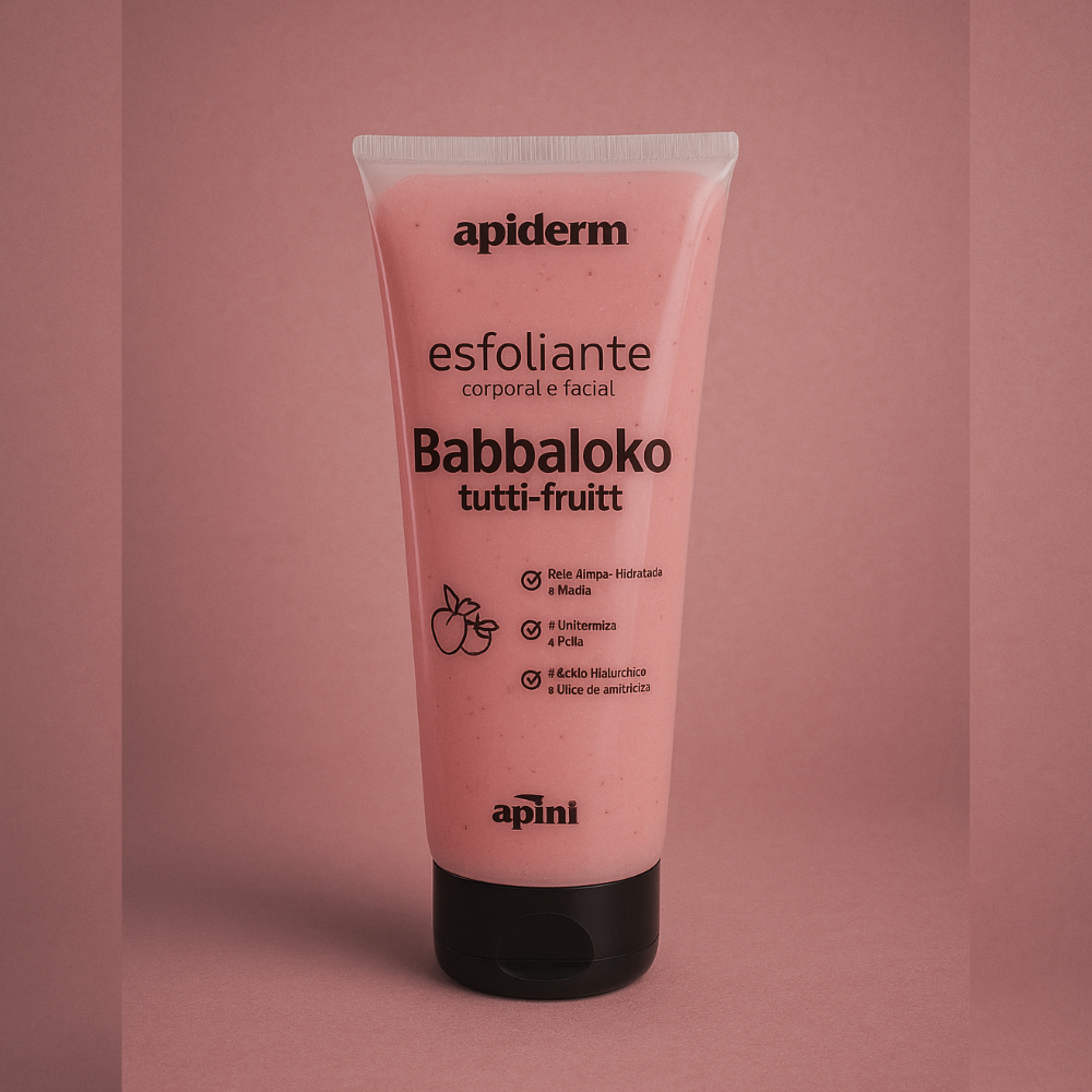 Esfoliante Corporal e Facial Babbaloko Tutti-Frutti – Apinil