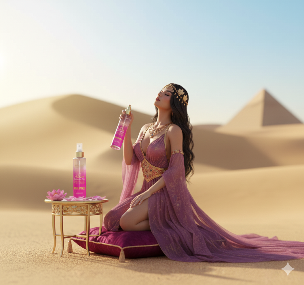 Body Splash Deusa do Nilo - Miss Rosê 250ml, Sinta a Magia!