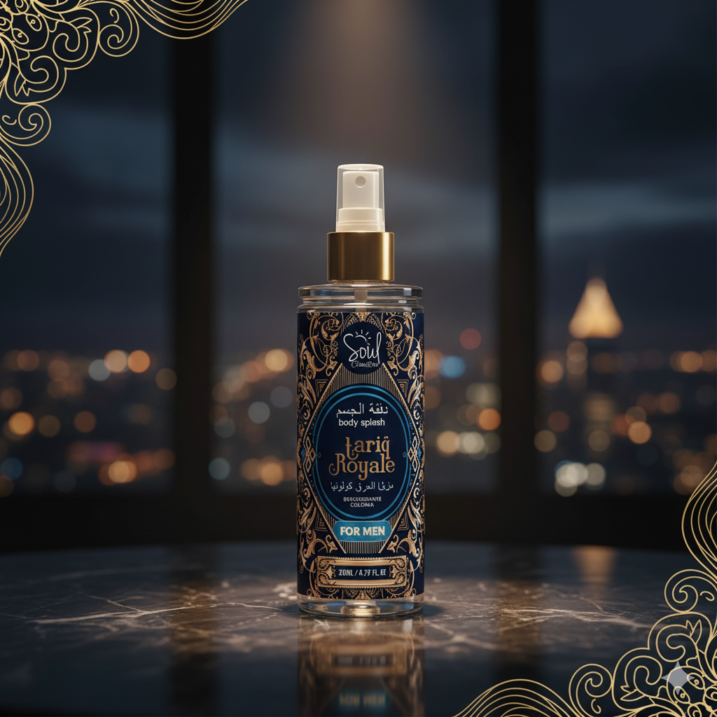 Body Splash Masculino Tariq Royale 200ml – Soul Cosméticos