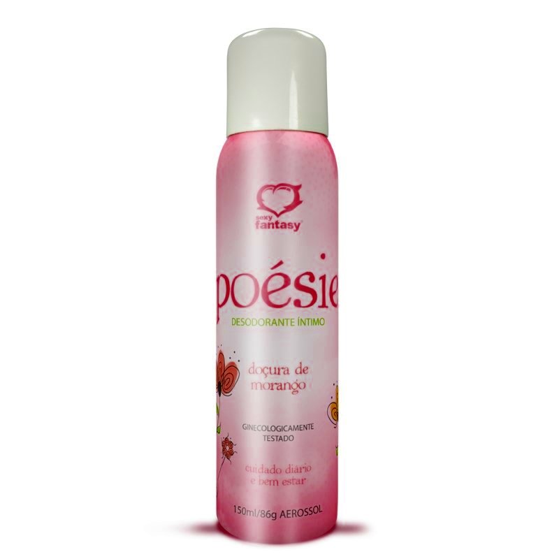 Desodorante Íntimo Poésie Morango 150ml